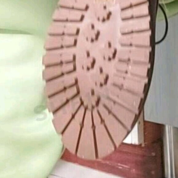 "Best of Luck" Khaki Combat Lace-up Suedette Booties - Picture 11 of 16